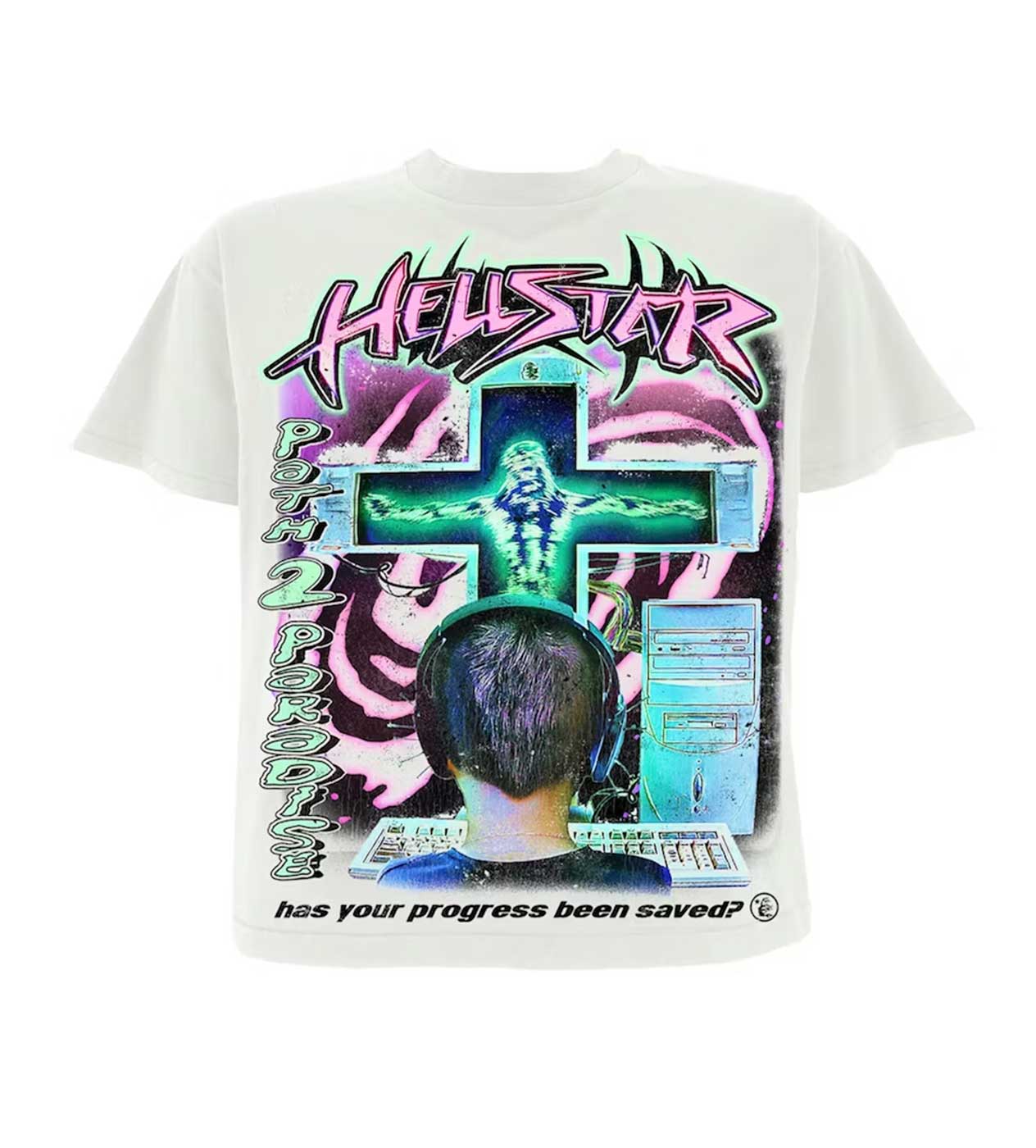 Hellstar Studios Online Cream Tee