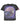 Hellstar Powered By The Stars Tee black, washed tee with a football helmet fused to an exposed brain in purple lightning, front view