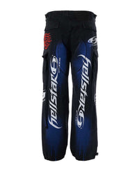 Hellstar Printed Cargo Pants Black