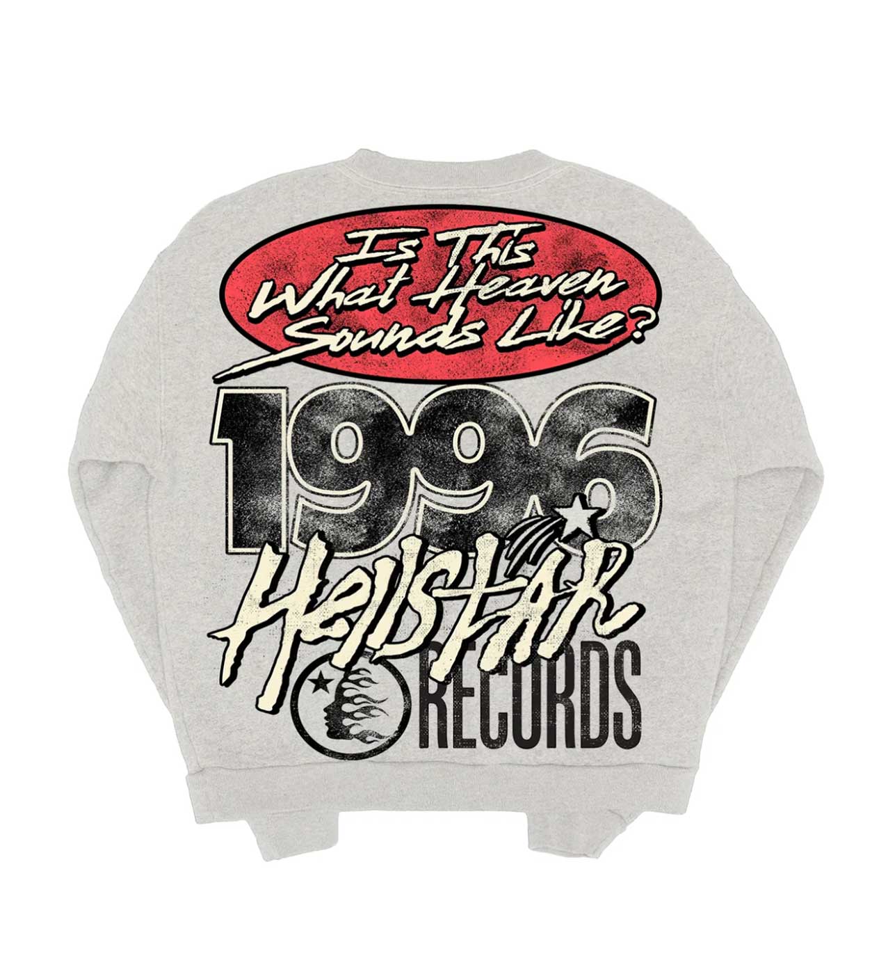 Hellstar Records Crewneck Heather Grey | Restock AR