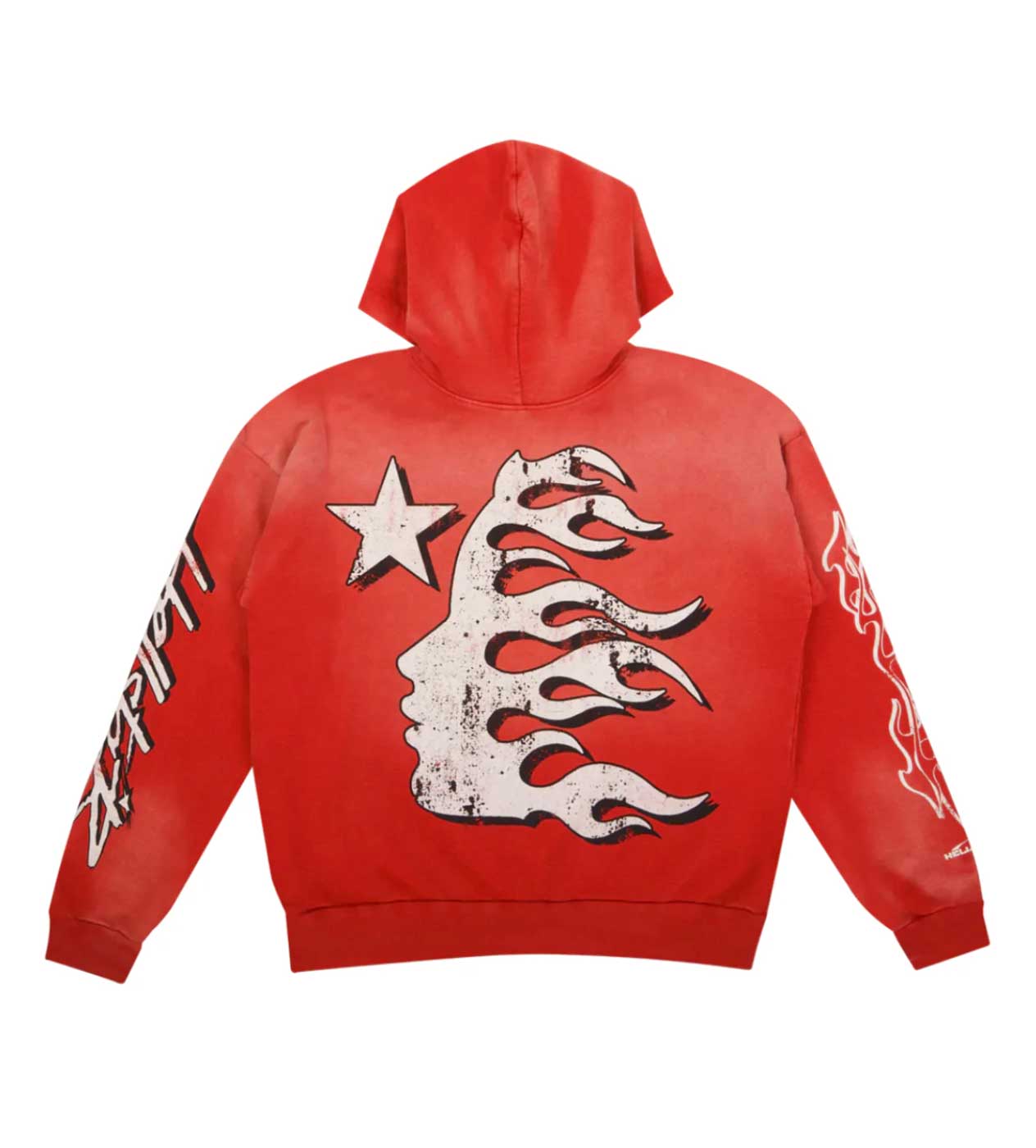 Hellstar Records Hoodie Red | Restock AR