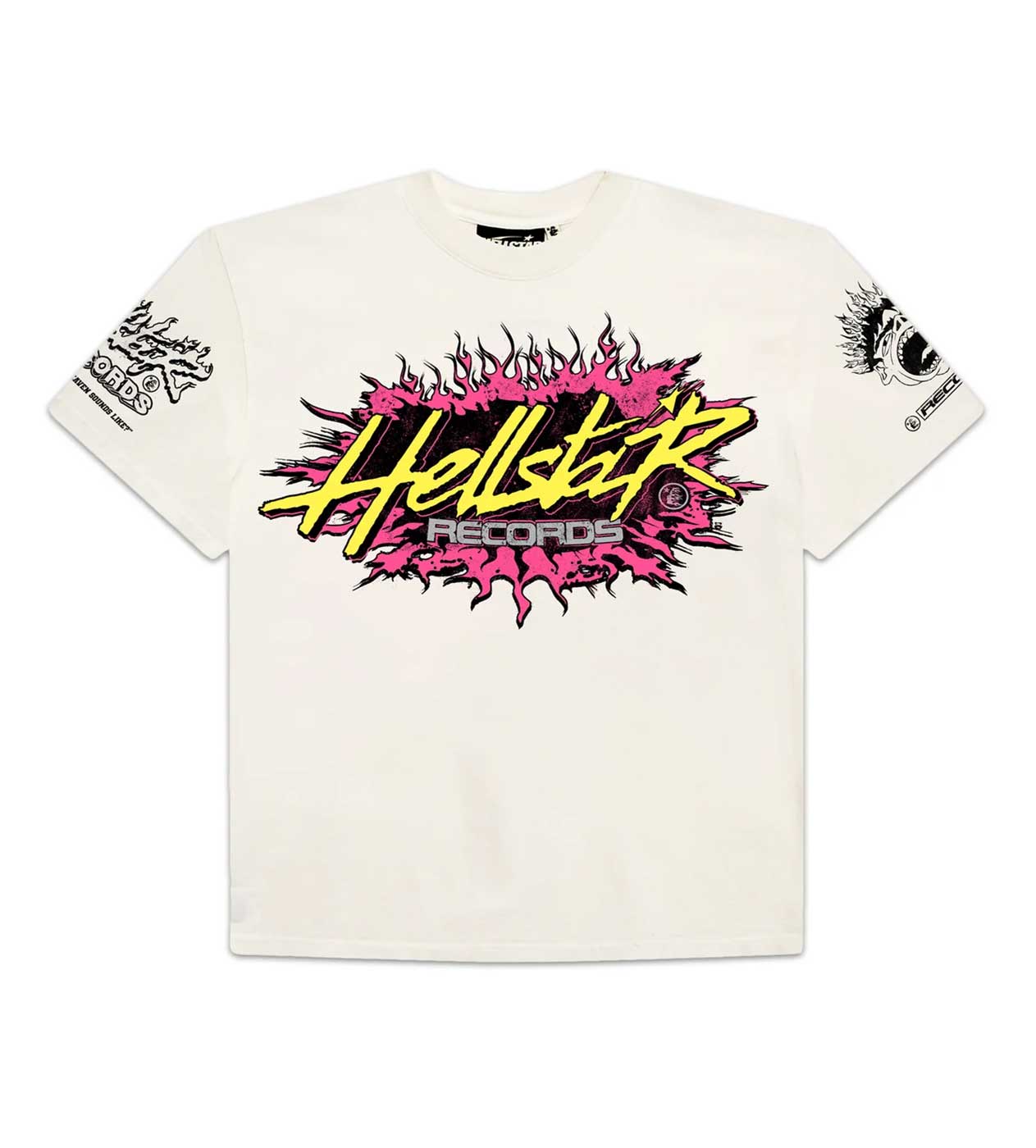 Hellstar Records Tee Cream front view