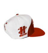 Hellstar Shark Teeth Trucker Hat Red (Snapback) side view