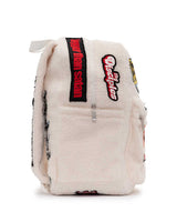 Hellstar Sherpa Patchwork Backpack White