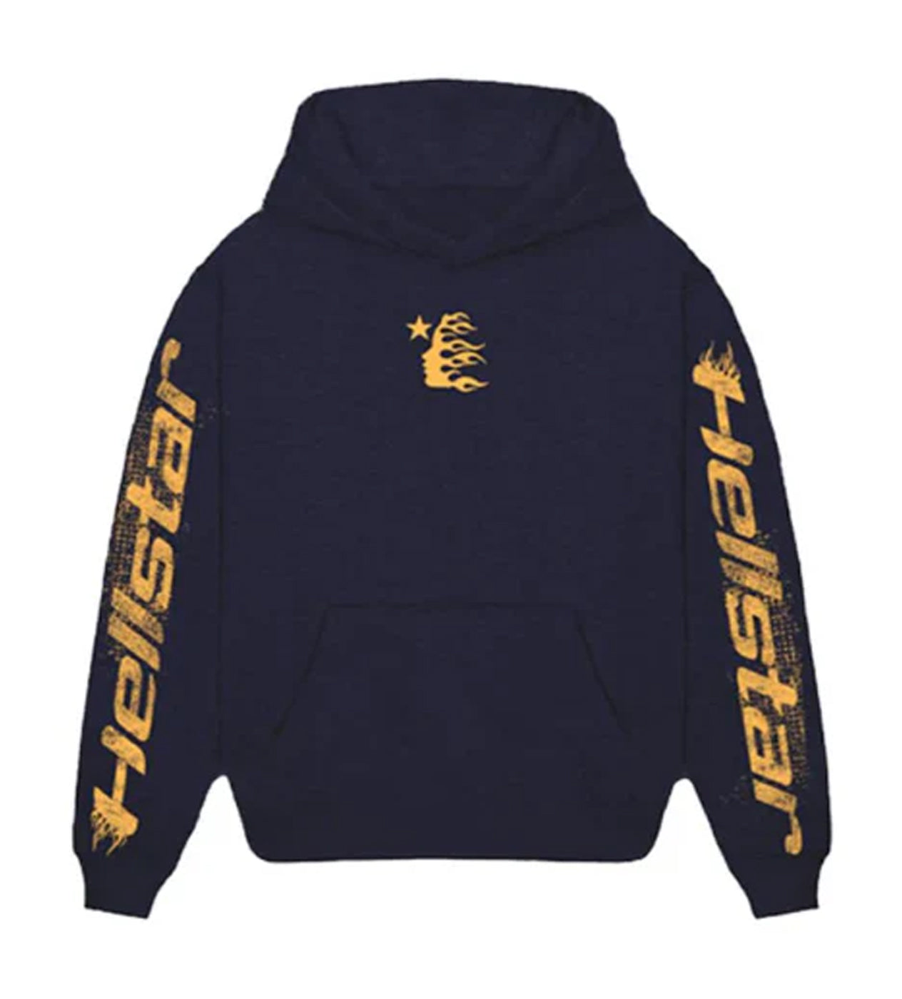Hellstar Speed Hoodie Navy/Gold (Overseas Exclusive 2023) – Restock AR