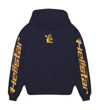 Hellstar Speed Hoodie Navy/Gold (Overseas Exclusive 2023)