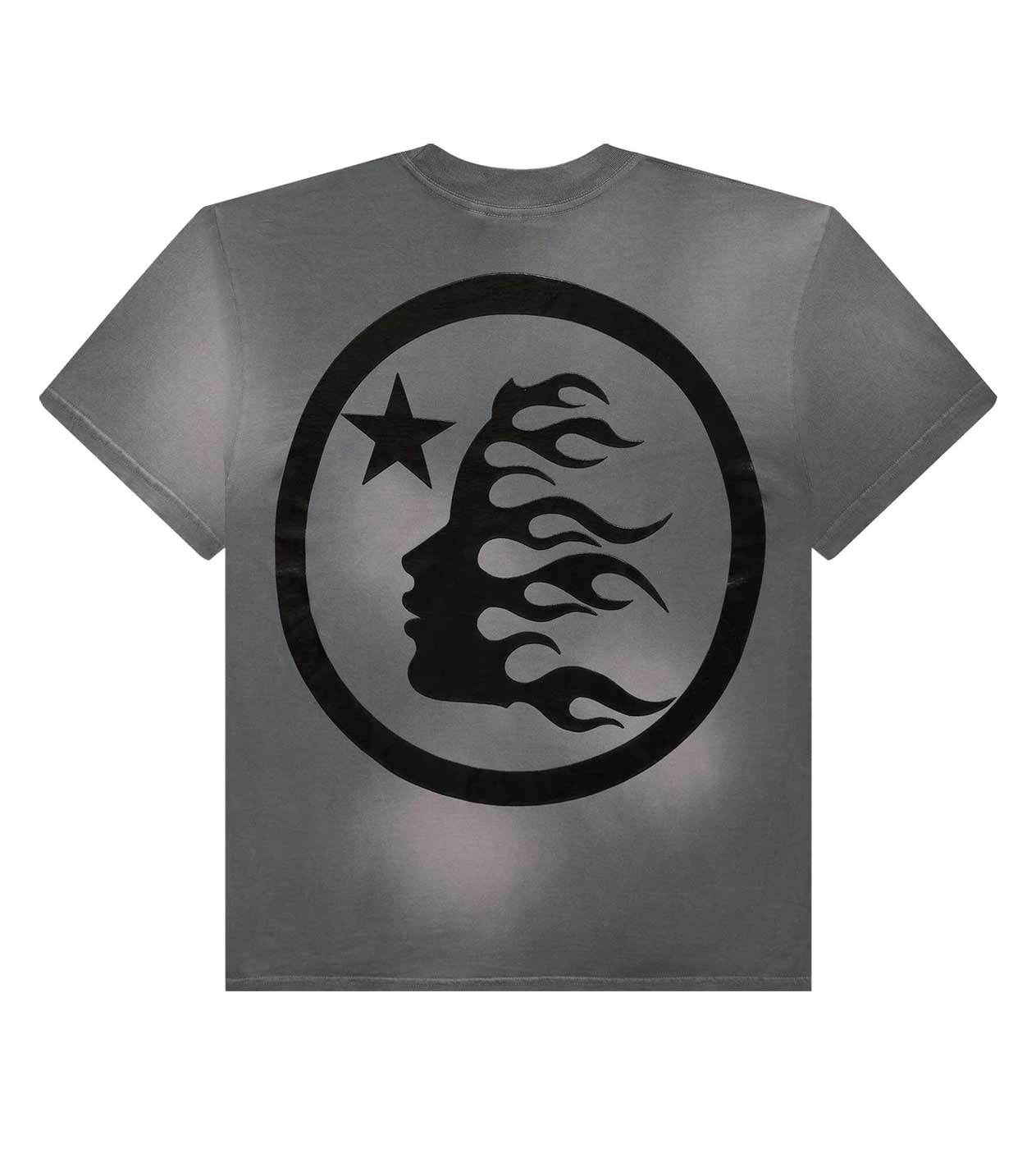 Hellstar Sport Core Logo Gel Tee Grey