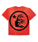 Hellstar Sport Logo Gel Tee Red back view