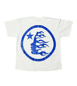 Hellstar Sport Logo Gel Tee White/Blue