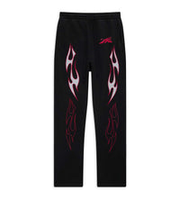 Hellstar Sports Future Flame Sweatpants Black front view