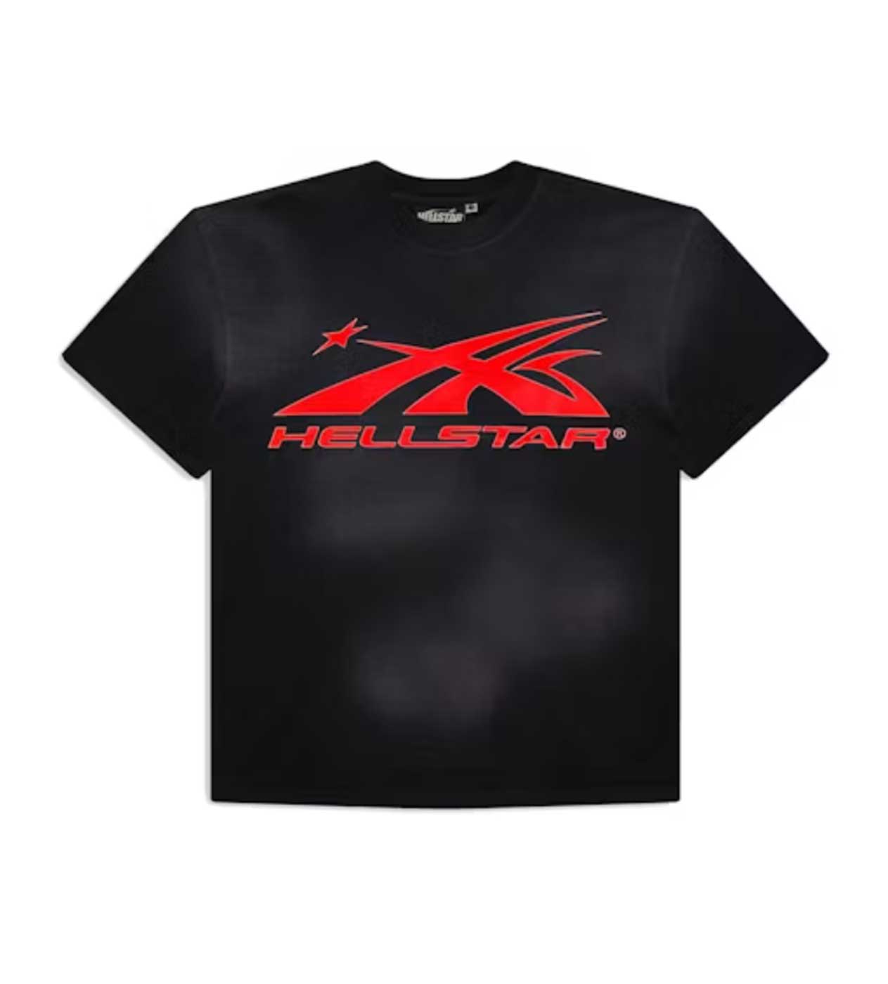 Hellstar Sports Logo Gel Tee Black/Red