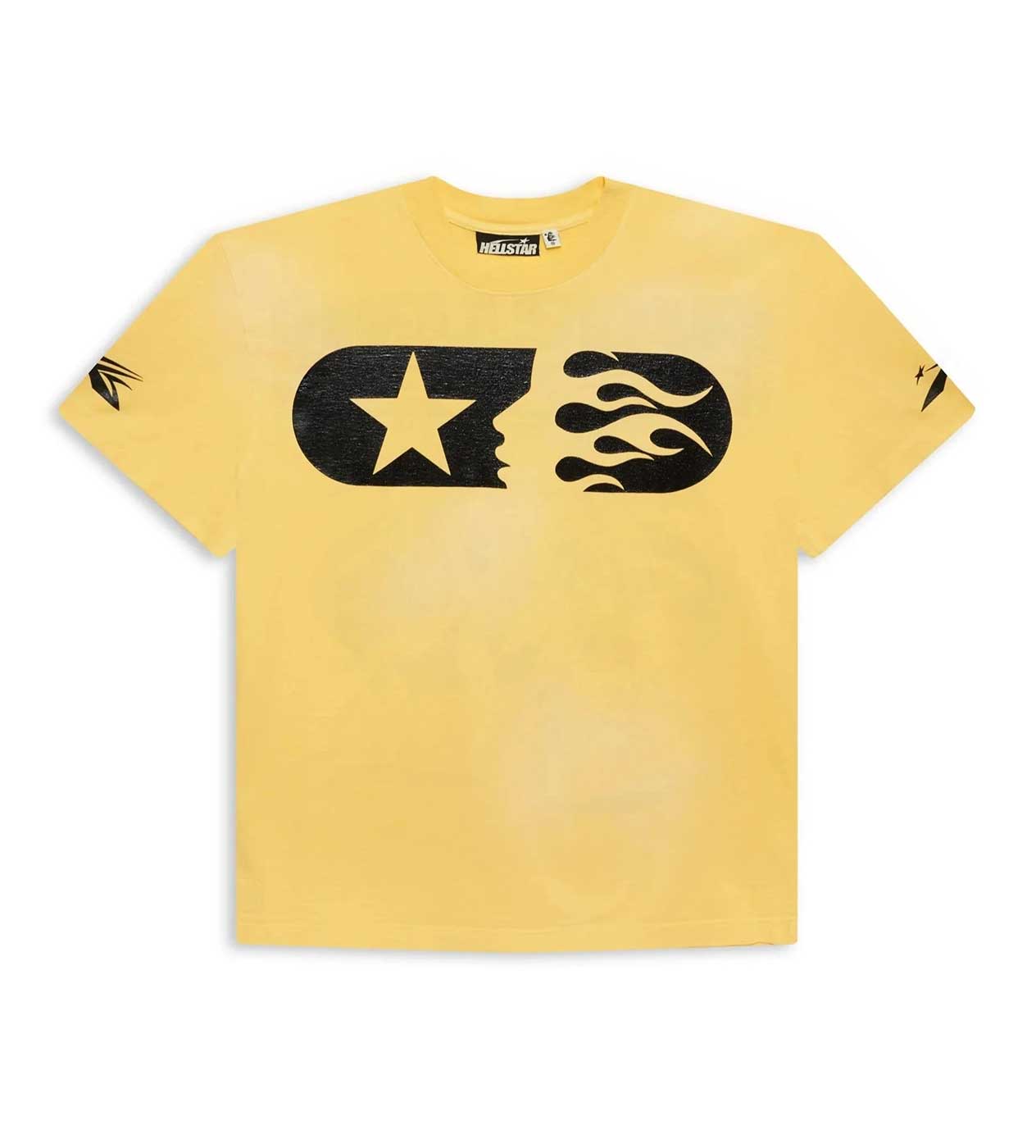 Hellstar Sports Marathon Tee Yellow Front View