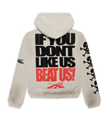 Hellstar Sports "Beat Us" Hoodie White Back View