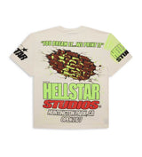 Hellstar Studios Brick Wall Tee Cream back view