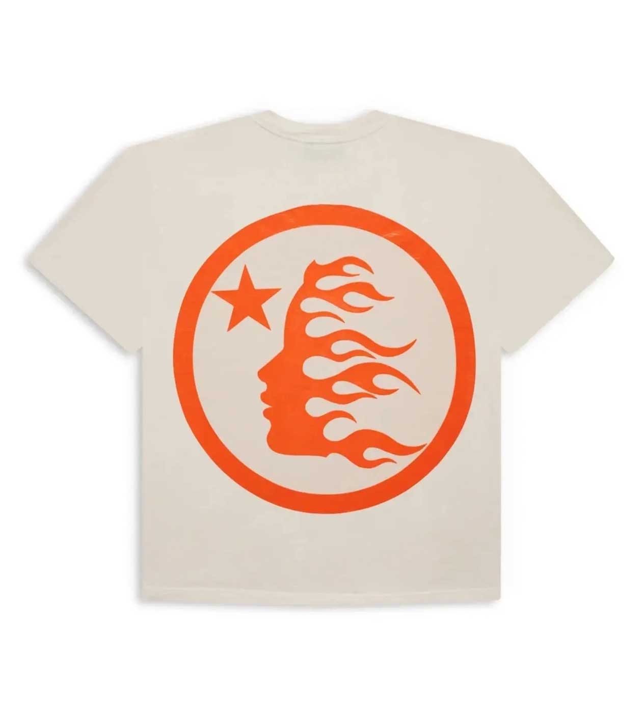 Hellstar Studios Classic Tee Cream/Orange back view