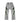 Hellstar Studios Grey/Green Future Flame Flared Sweatpants Front View