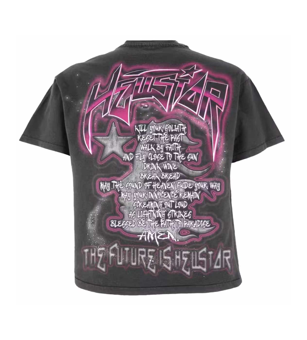 Hellstar Studios The Future Red Tee Grey | Restock AR