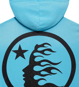 Hellstar Studios Zip Up Hoodie Blue