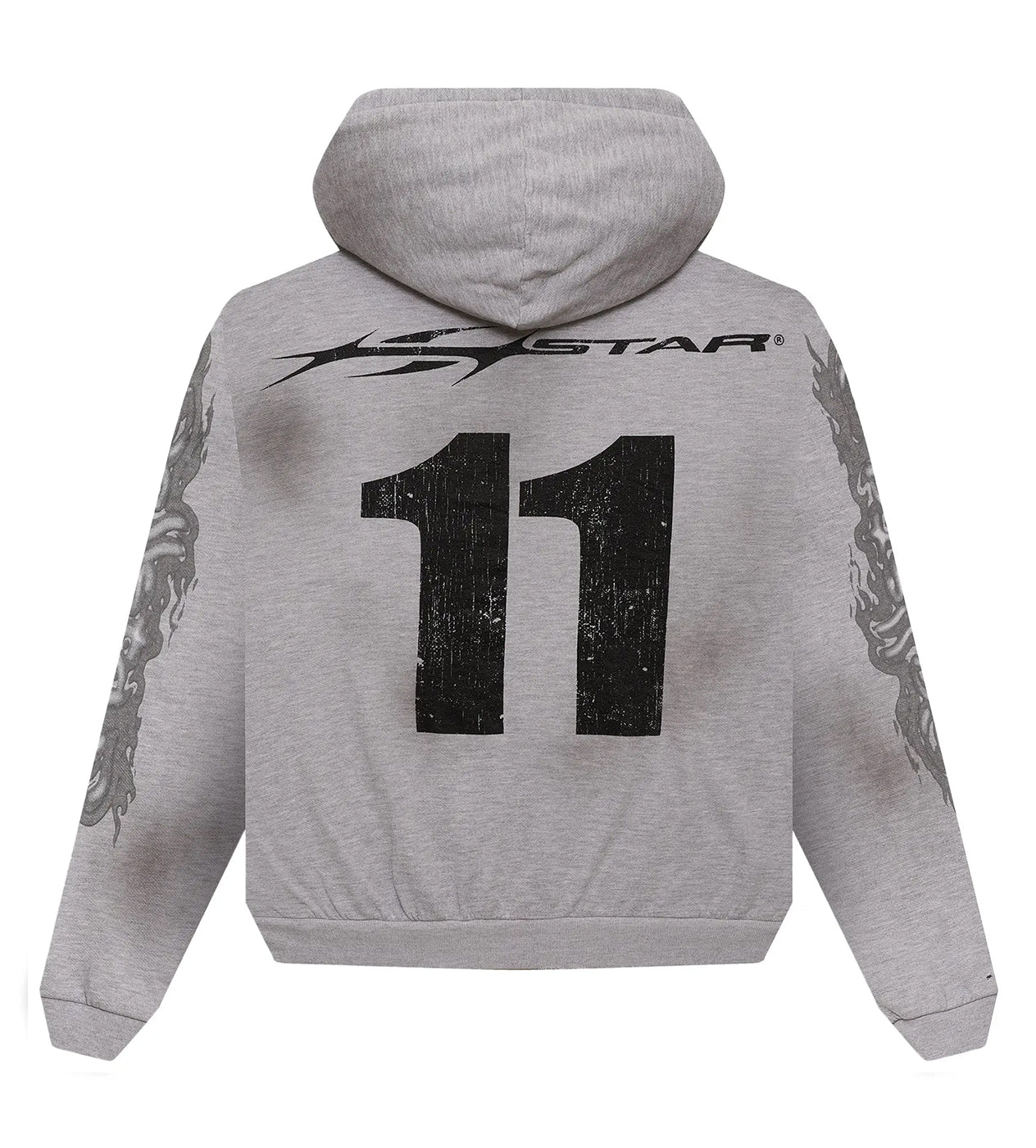 Hellstar Yoga Zip Up Hoodie Grey – Restock AR