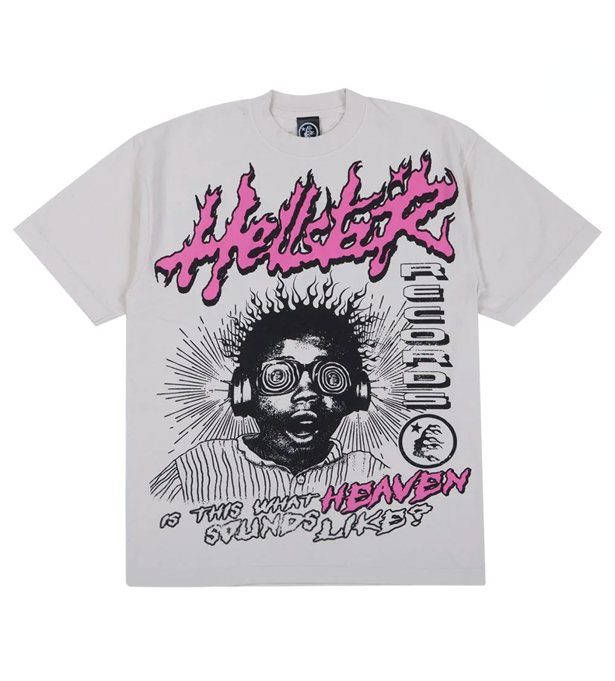 Hellstar Studios Sounds Like Heaven Tee Cream | Restock AR