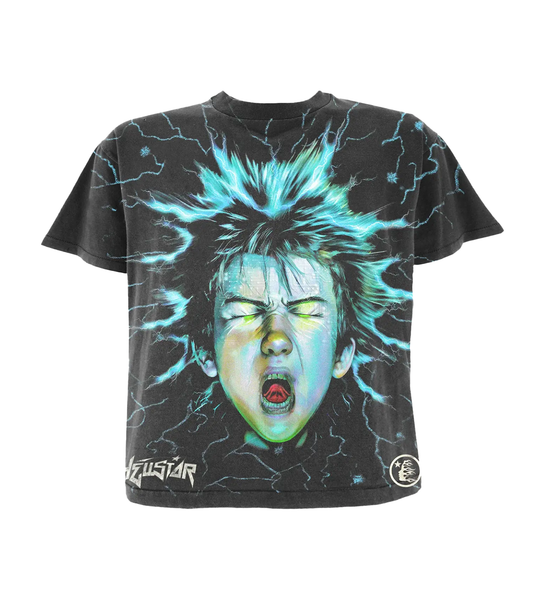 Hellstar Studios Kid Electric Tee Grey | Restock AR