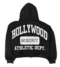 Hollywood Hideout Pep Rally Zip-Up Hoodie Black