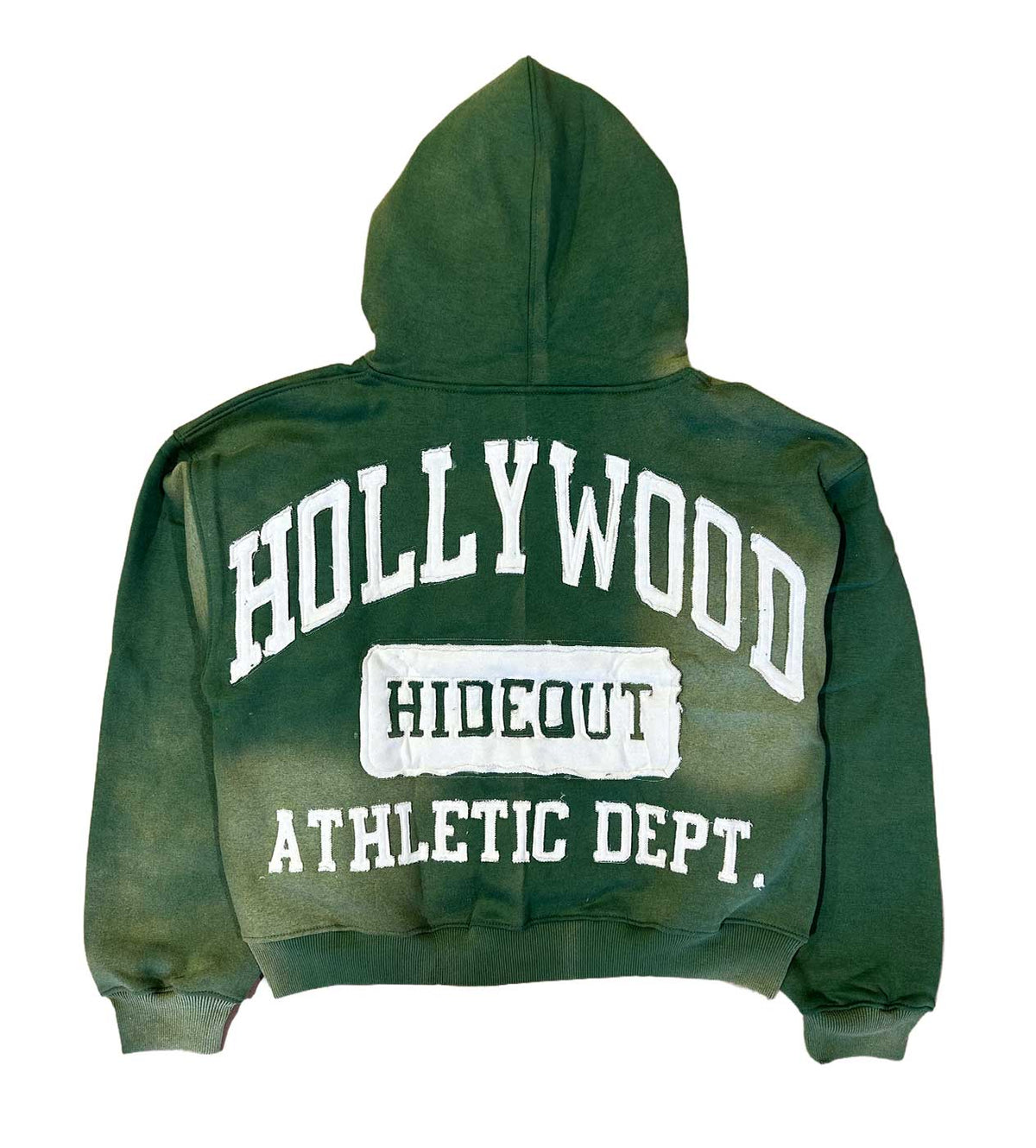 Hollywood Hideout Pep Rally Zip-Up Hoodie Green