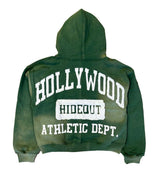 Hollywood Hideout Pep Rally Zip-Up Hoodie Green