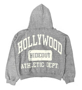 Hollywood Hideout Pep Rally Zip-Up Hoodie Grey