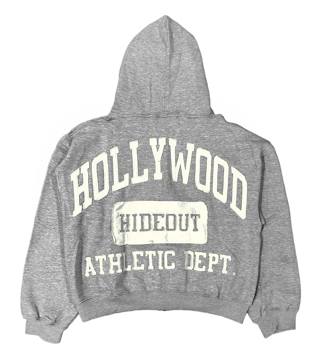 Hollywood Hideout Pep Rally Zip-Up Hoodie Grey