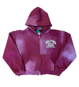 Hollywood Hideout Pep Rally Zip-Up Hoodie Maroon