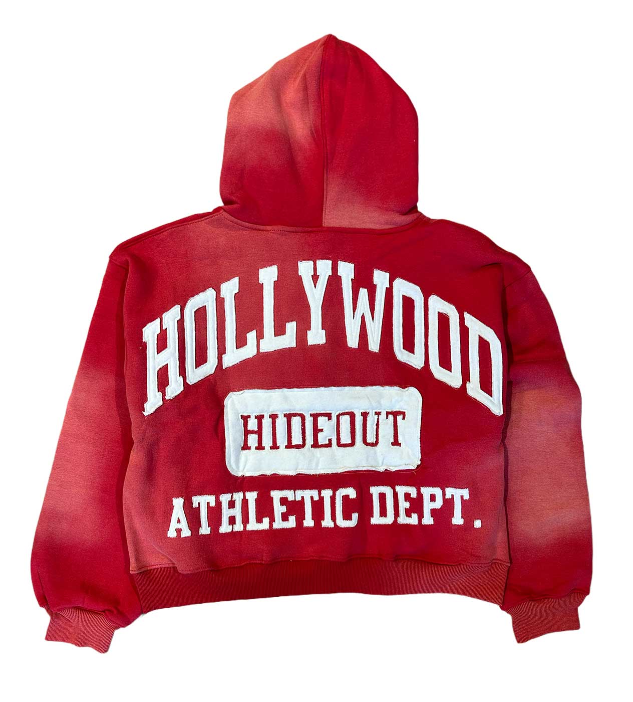 Hollywood Hideout Pep Rally Zip-Up Hoodie Red