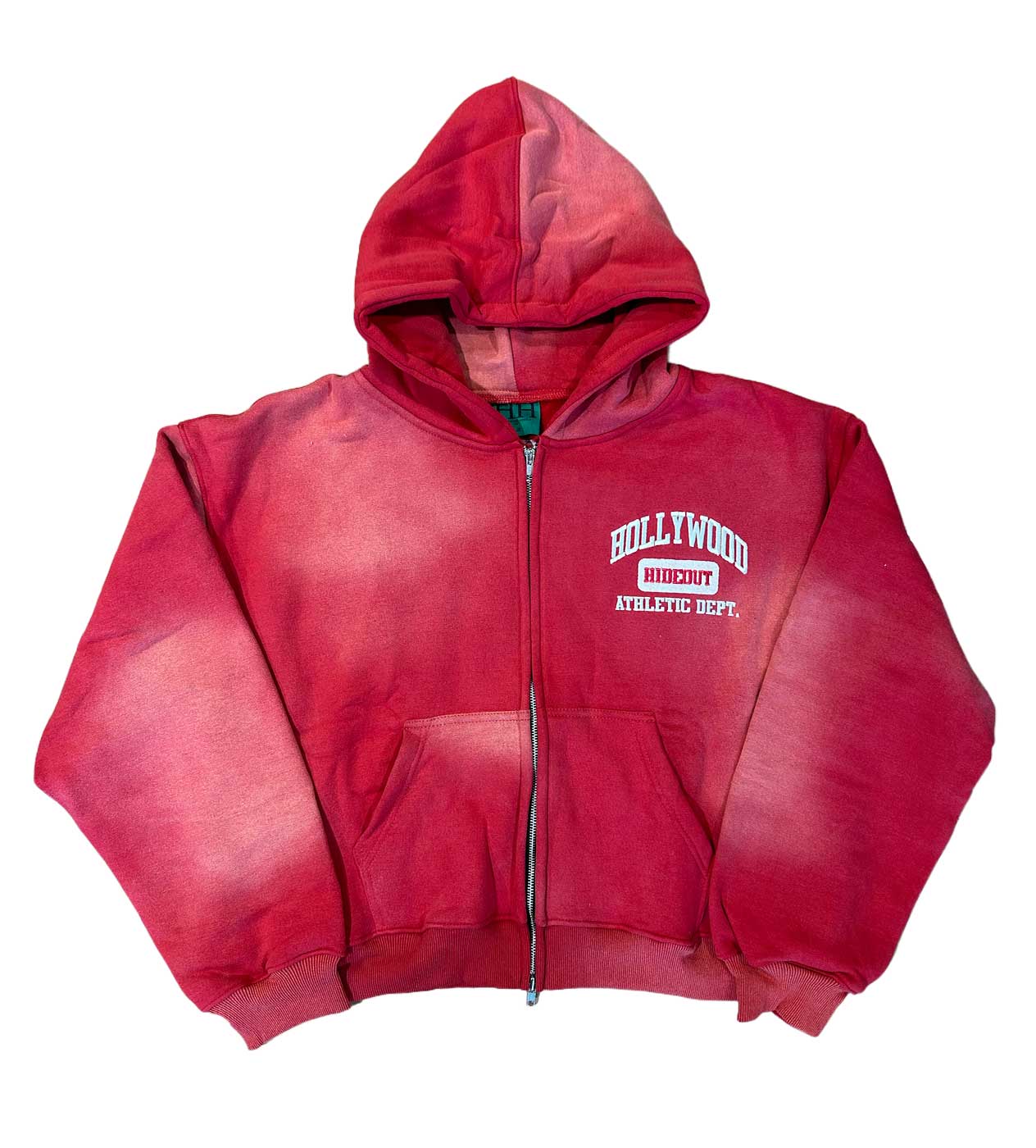 Hollywood Hideout Pep Rally Zip-Up Hoodie Red