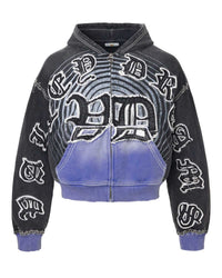 Vale Forever Hypnotiq Zip Up Hoodie Black
