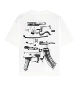 Kixkz Clothing In Draco We Trust Tee White/Black