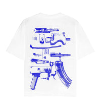 Kixkz Clothing In Draco We Trust Tee White/Blue