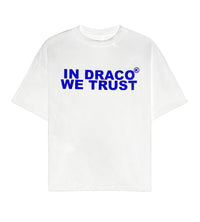 Kixkz Clothing In Draco We Trust Tee White/Blue