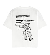 Kixkz Clothing In Glock We Trust Tee White/Black
