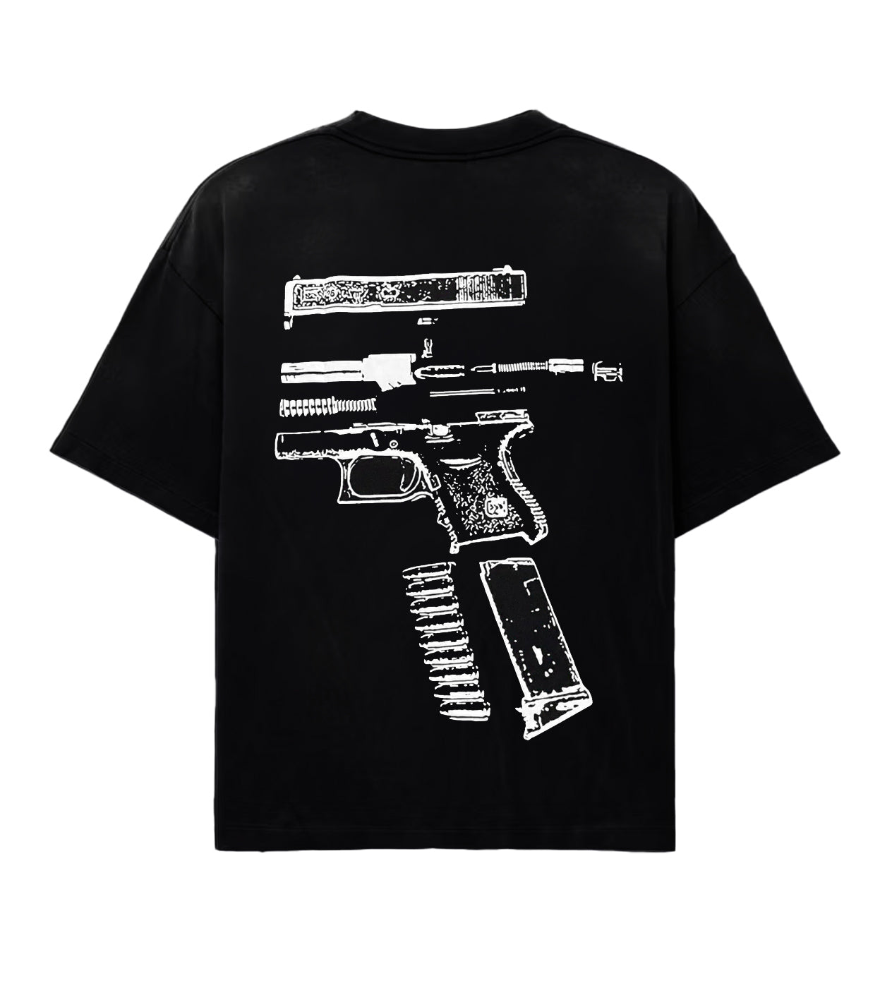 Kixkz Clothing In Glock We Trust Tee Black/White