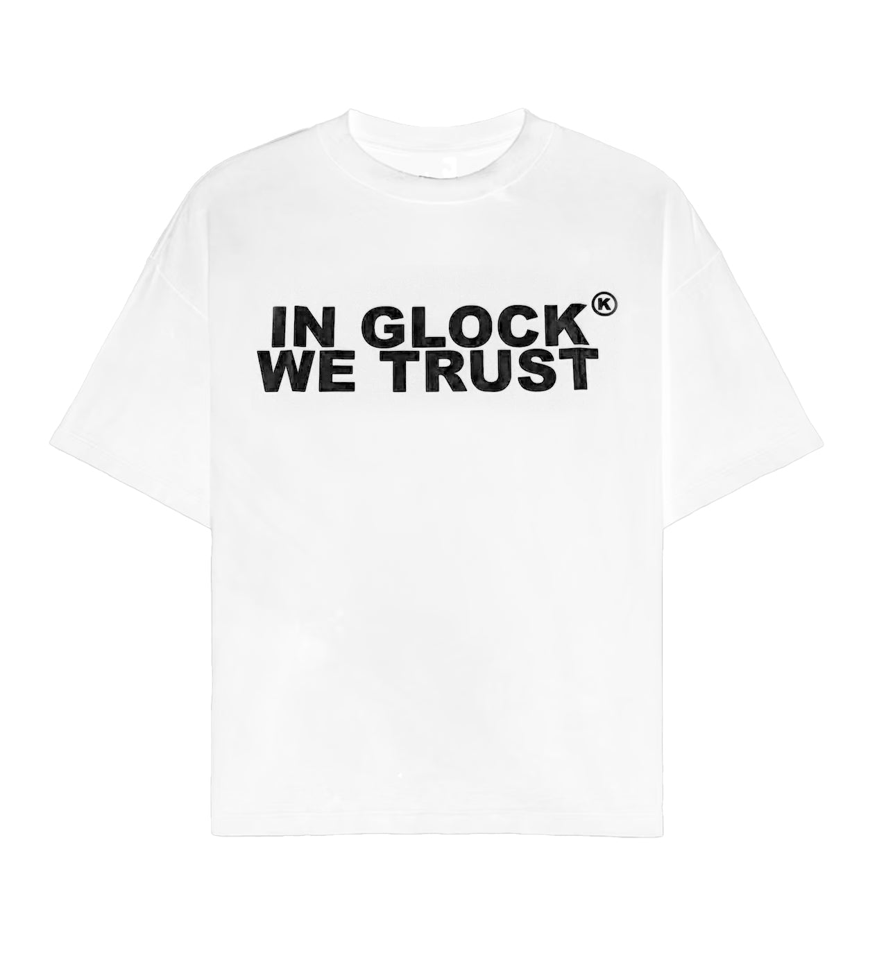 Kixkz Clothing In Glock We Trust Tee White/Black