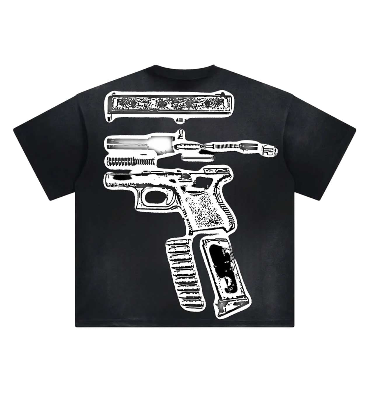 Kixkz Clothing Me, Myself, and My Fye Tee Washed Black