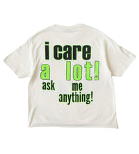 Living Product Ask Someone Tee White