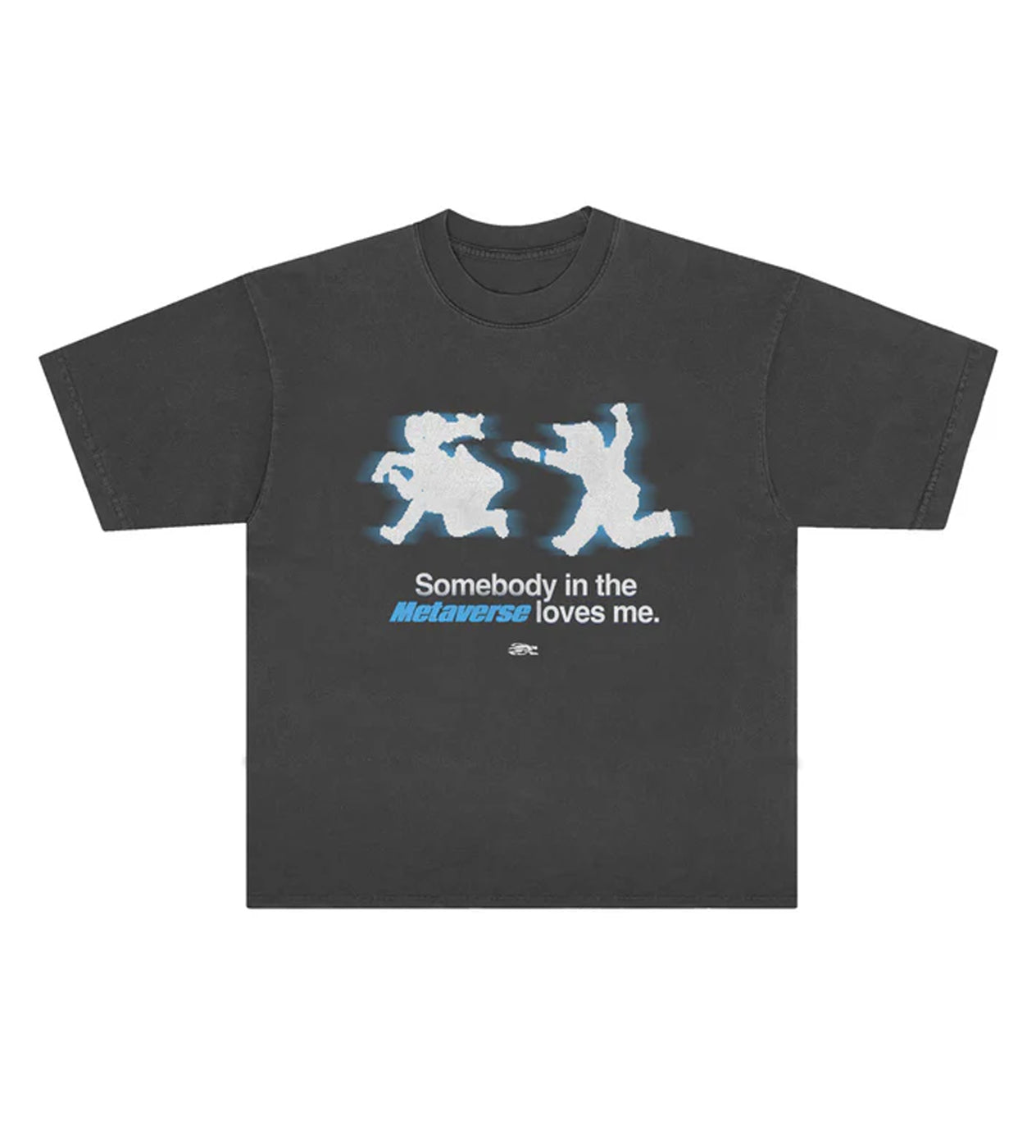 Living Product Metaverse Tee Black