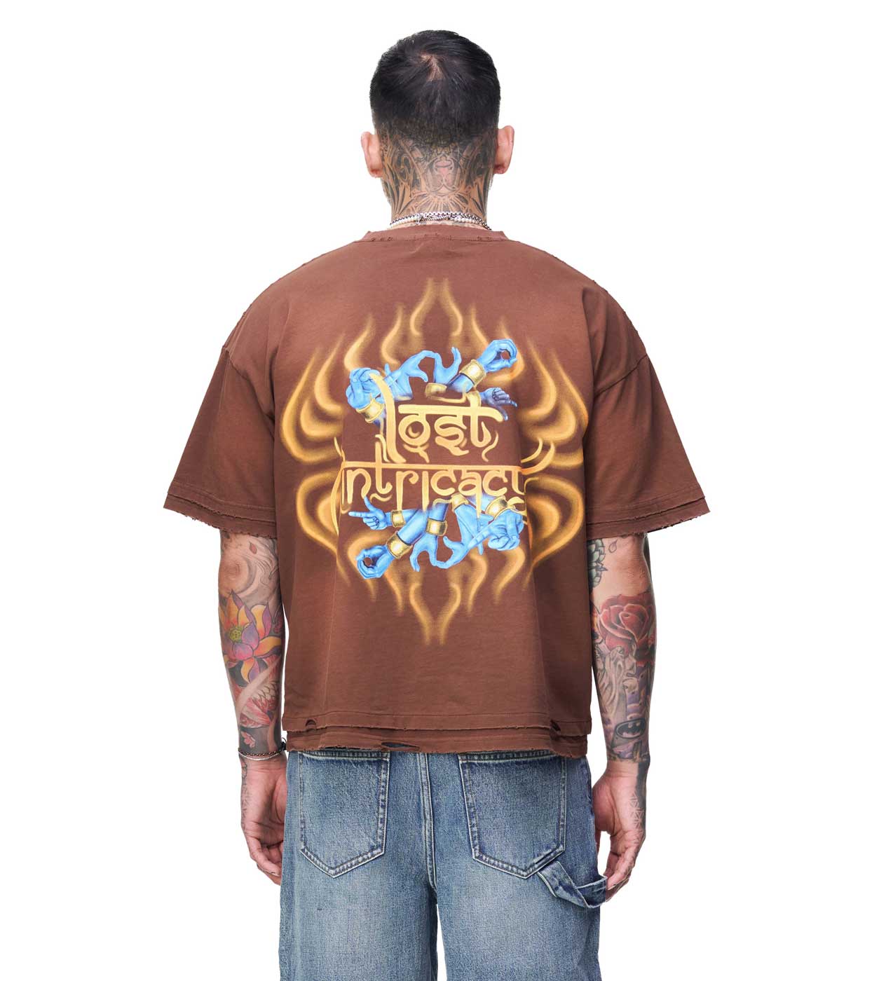 Lost Intricacy Divine Intricacy Tee Brown – Restock AR