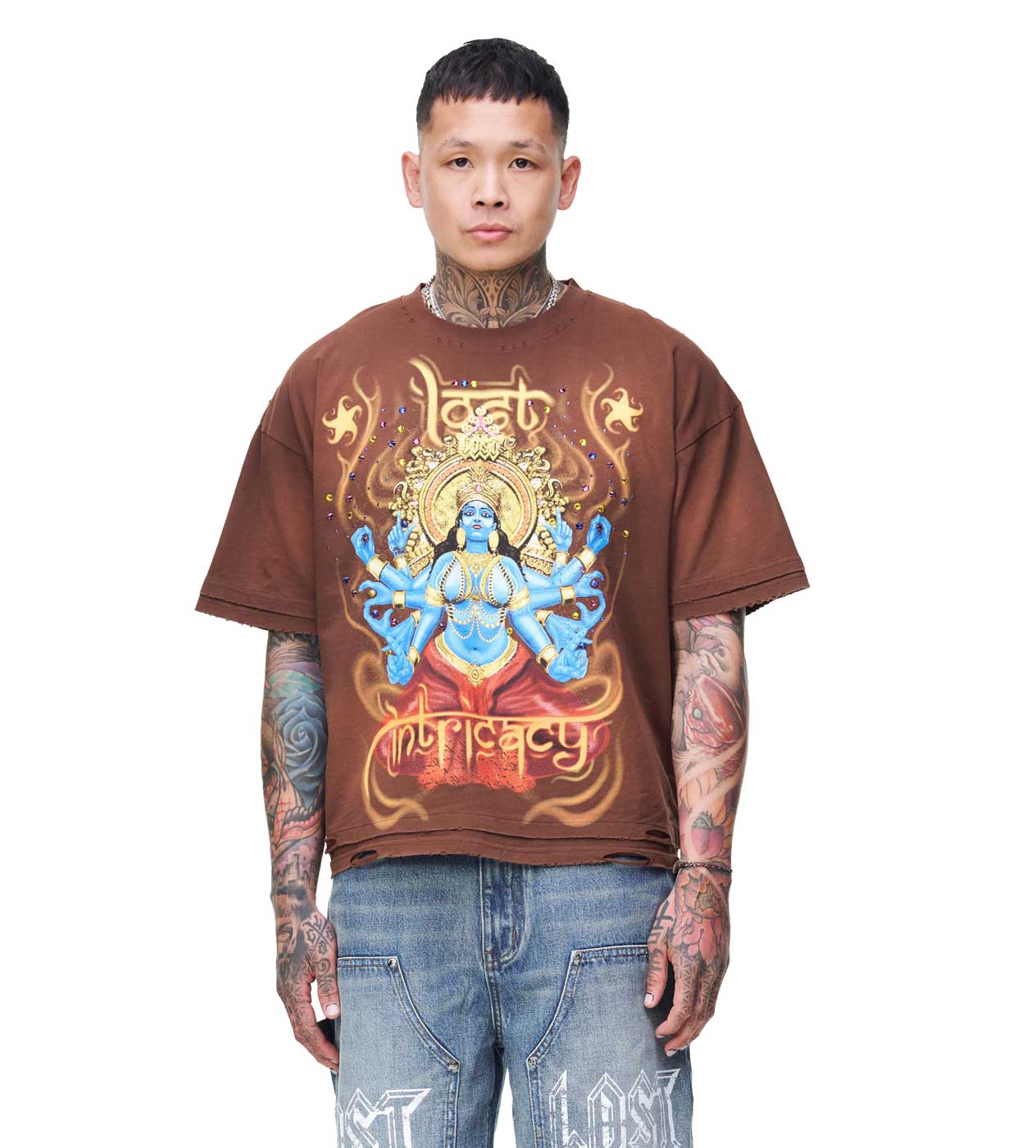 Lost Intricacy Divine Intricacy Tee Brown