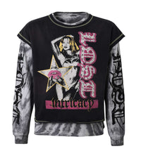 Lost Intricacy Double Fantasy 2-in-1 Tee Black