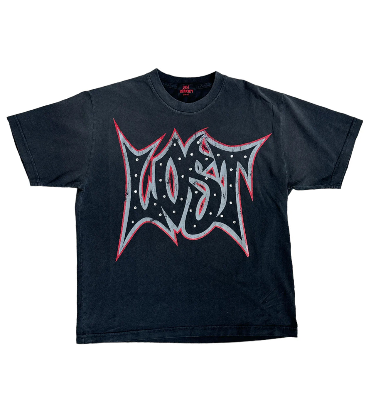 Lost Intricacy Lost Outline Tee Black