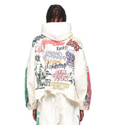 Lost Intricacy University Hoodie Cream