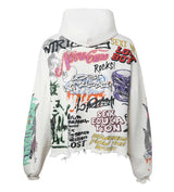 Lost Intricacy University Hoodie Cream