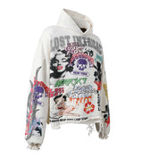 Lost Intricacy University Hoodie Cream